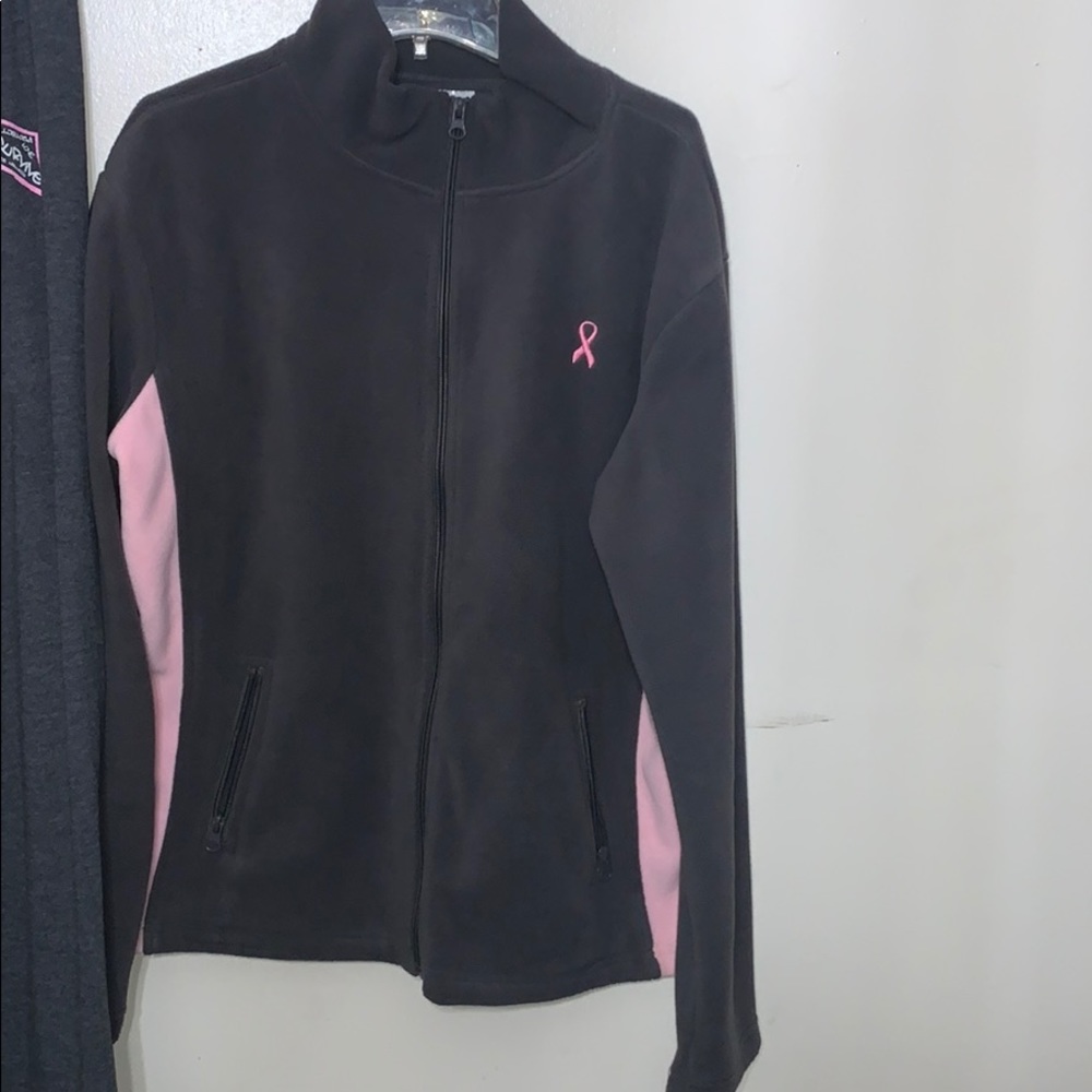 Breast cancer Fleece Jacket